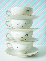 Vintage hand painted
