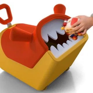 mostro mangia giocattoli