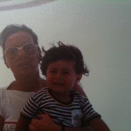 Io e mia mamma nel 1989