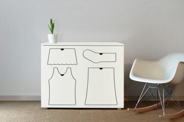 training dresser bambina