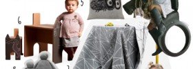 cameretta in bianco e nero moodboard