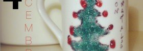calendario dell'avvento mercatino dei piccoli tazza di babbo natale